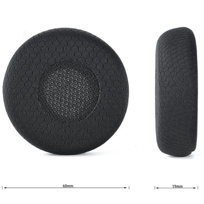 1pair Replacement Earpads for Jabra Evolve 20 20SE 30 30 II 40 65 65t Breathable Ear Cushions(Black Red) - Earmuff & Pad by buy2fix | Online Shopping UK | buy2fix