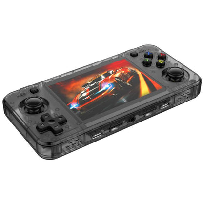 R36H 3.5 inch IPS Screen Open Source Handheld Game Console Portable Retro Pocket Console, Color: 128G Transparent Black - Pocket Console by buy2fix | Online Shopping UK | buy2fix