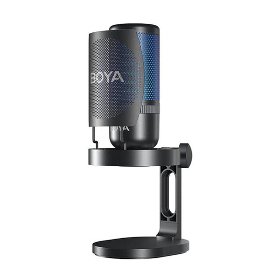 BOYA K3 Desk Condenser Microphone Computer Phone Recording Video Live Receiving Noise Reduction USB Mic - Microphone by BOYA | Online Shopping UK | buy2fix