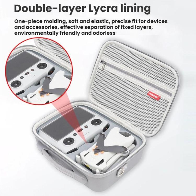 For DJI  Mini 3 / 3 Pro WOKEMA Without Screen Pressure-Resistant Waterproof Portable Storage Bag - Carry Cases & Bags by WOKEMA | Online Shopping UK | buy2fix