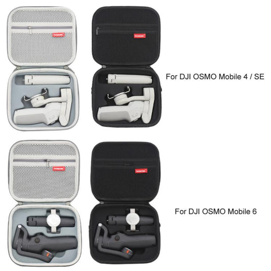 For DJI OSMO Mobile 6 WOKEMA Handheld Gimbal Stabilizer Storage Bag(PU Leather) -  by buy2fix | Online Shopping UK | buy2fix