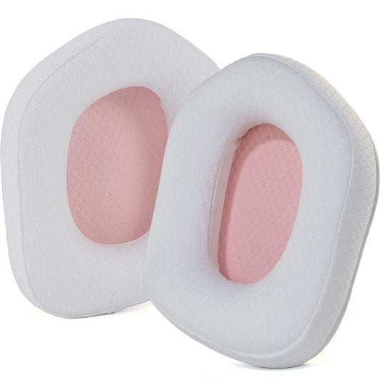 1pair Replacement Ear Cushions for XIBERIA K03S/K03 Headphone Earpads Football Mesh White - Earmuff & Pad by buy2fix | Online Shopping UK | buy2fix