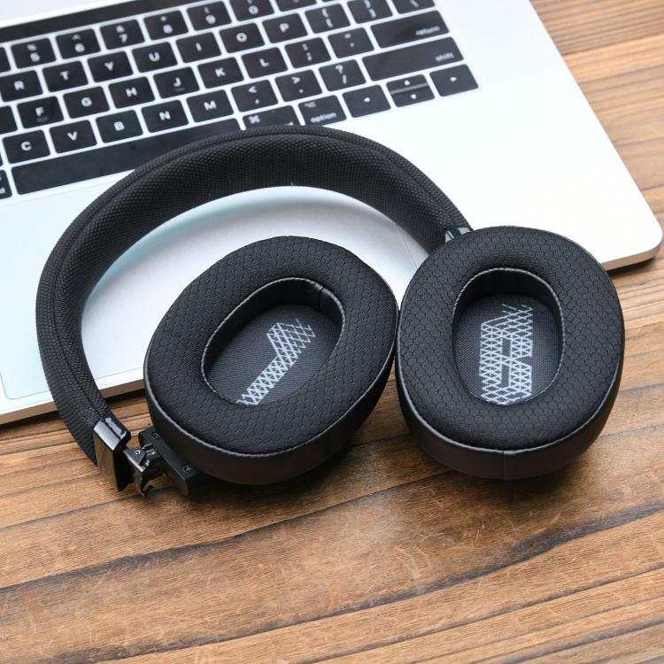 1pair Replacement Earpads For JBL E65BTNC / Duet NC / Live 650BTNC / Live 660NC(Black) - Earmuff & Pad by buy2fix | Online Shopping UK | buy2fix