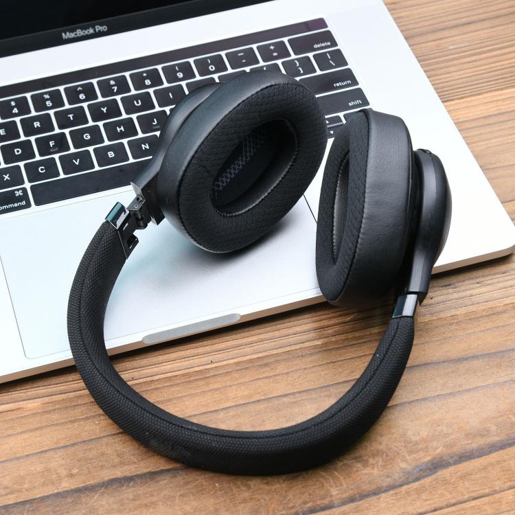 1pair Replacement Earpads For JBL E65BTNC / Duet NC / Live 650BTNC / Live 660NC(Black) - Earmuff & Pad by buy2fix | Online Shopping UK | buy2fix