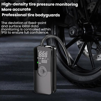 Portable Smart Lighting Wireless Digital Display Car Air Pump(T3106) - Inflatable Pump by buy2fix | Online Shopping UK | buy2fix