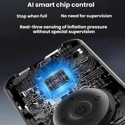 Portable Smart Lighting Wireless Digital Display Car Air Pump(T3106) - Inflatable Pump by buy2fix | Online Shopping UK | buy2fix