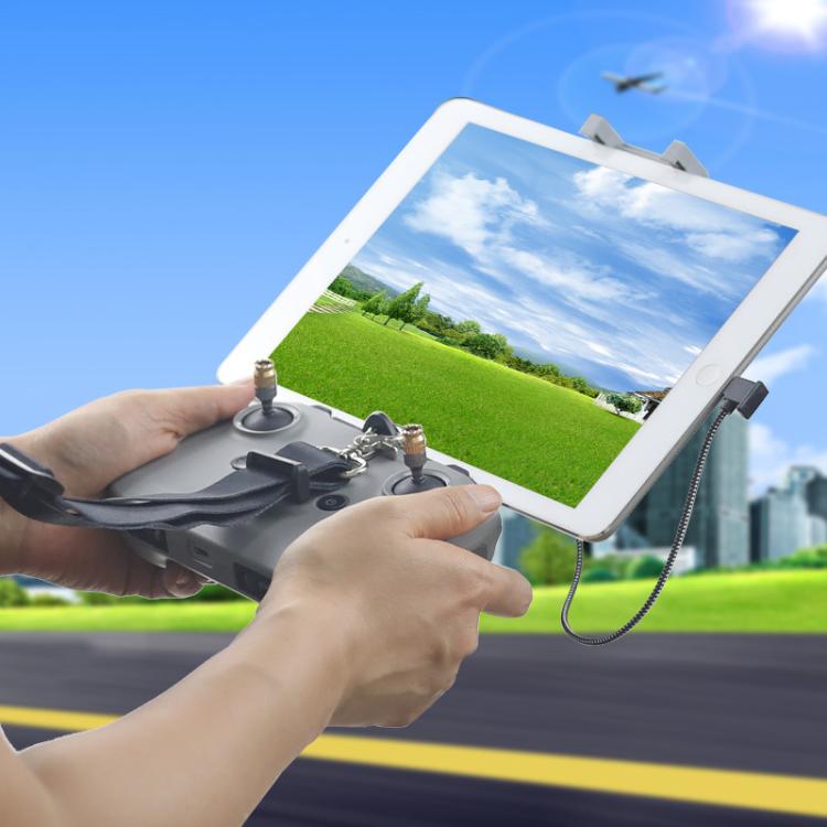 YX Adjustable Tablet Holder For DJI RC-N Remote Controller Gray - Other by YX | Online Shopping UK | buy2fix