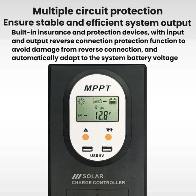 SKA-40A MPPT Solar Controller With Automatic 12V/24V Recognition - Others by buy2fix | Online Shopping UK | buy2fix
