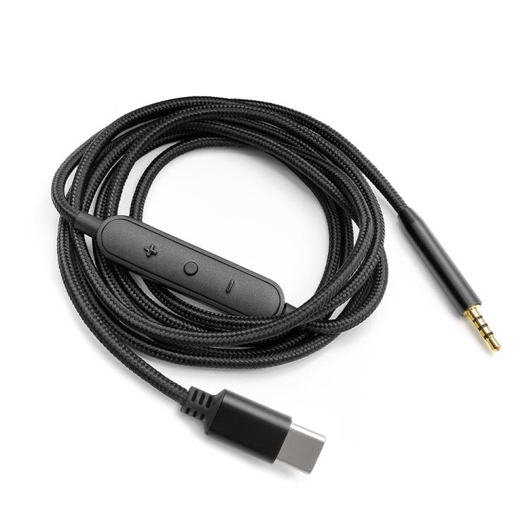 Cable Control 1.5m Type-C To 2.5mm Audio Headphone Cable For BOSE 700 QC25 QC35 OE2 SoundLink - Headset Accessories by buy2fix | Online Shopping UK | buy2fix