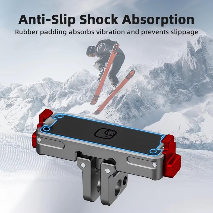 For Insta360 Go Ultra Flymile Magnetic Quick-Release Adapter Aluminum Alloy Mount Extension Accessory(GU002) - Mount & Holder by Flymile | Online Shopping UK | buy2fix