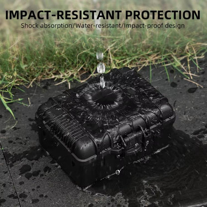 Flymile Carrying Case for DJI Action 5 Pro/4/3 Street Photography Kit Storage Organizer(Black) - Case & Bags by Flymile | Online Shopping UK | buy2fix