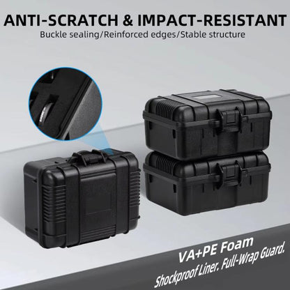 Flymile Carrying Case for DJI Action 5 Pro/4/3 Street Photography Kit Storage Organizer(Black) - Case & Bags by Flymile | Online Shopping UK | buy2fix