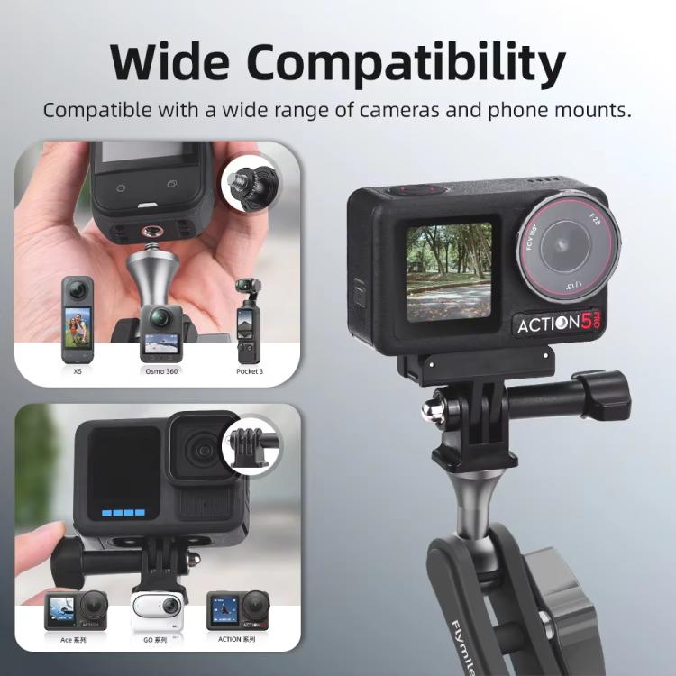 Flymile Universal Car Suction Cup Mount for Action Cameras 360-degree Rotatable, Washable and Reusable Dashboard Windshield Holder, Spec: Only  Mount - Holder by Flymile | Online Shopping UK | buy2fix