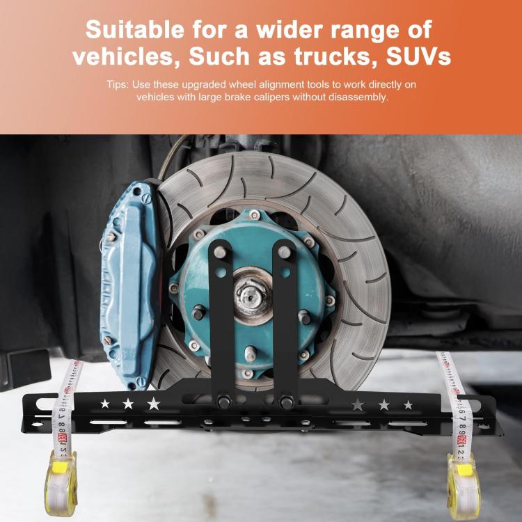 Heavy-Duty Car Wheel Leveling Aligner(Black) - Tire Repair & Installation Tools by buy2fix | Online Shopping UK | buy2fix