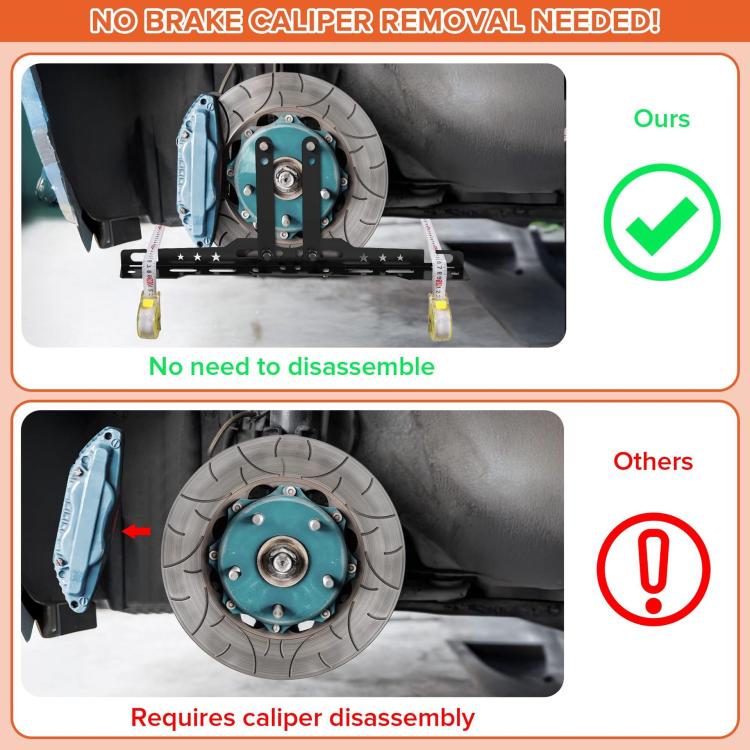 Heavy-Duty Car Wheel Leveling Aligner(Black) - Tire Repair & Installation Tools by buy2fix | Online Shopping UK | buy2fix