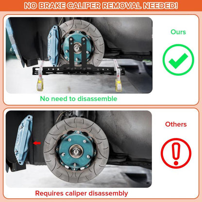 Heavy-Duty Car Wheel Leveling Aligner(Black) - Tire Repair & Installation Tools by buy2fix | Online Shopping UK | buy2fix