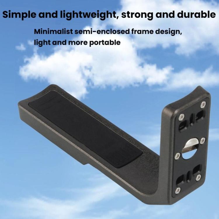 For Insta360 X3/X4/X5 Quick-Release Mount For Horizontal Vertical Shooting Horizontal Stand(Black) - Mount & Holder by buy2fix | Online Shopping UK | buy2fix