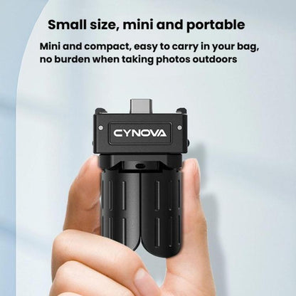 CYNOVA OP3-XDT-CY For DJI Osmo Pocket 3 Mini Quick-Release Tripod(Black) - Mount & Holder by CYNOVA | Online Shopping UK | buy2fix