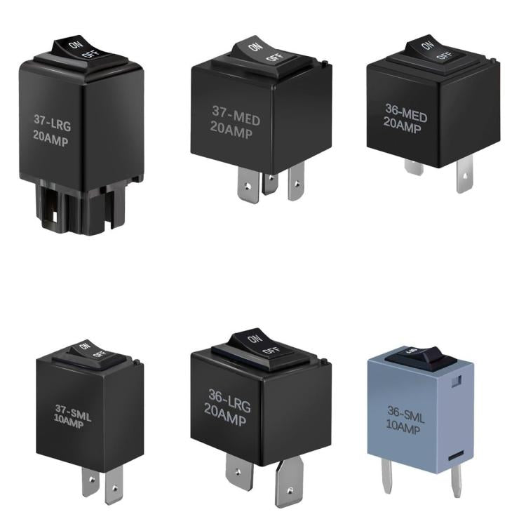 6pcs /Set 9038 Fuel Pump Relay Bypass Master Kit Replaces OEM 9036 And 9037, For Automotive Diagnostic Testing - Relays by buy2fix | Online Shopping UK | buy2fix