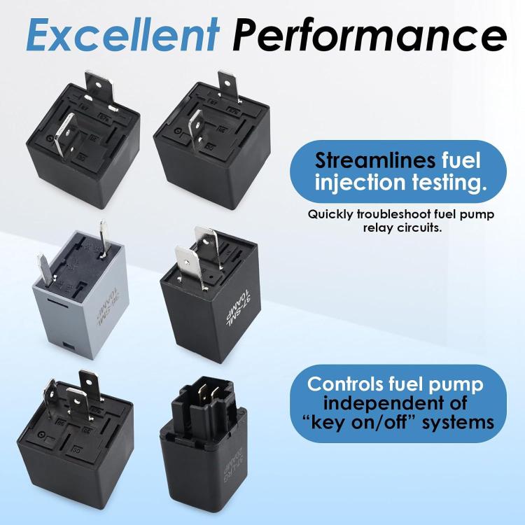 6pcs /Set 9038 Fuel Pump Relay Bypass Master Kit Replaces OEM 9036 And 9037, For Automotive Diagnostic Testing - Relays by buy2fix | Online Shopping UK | buy2fix