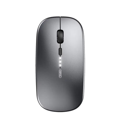 Inphic M1 PRO Wireless Bluetooth Tri-mode Rechargeable Mute Mouse With Battery Level Display(Gray) - Wireless Mice by Inphic | Online Shopping UK | buy2fix