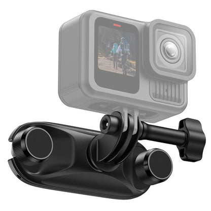 TELESIN S3-JFM-03-TDJ Backpack Quick-Release Mount Universal Backpack Clip For Action Cameras(Black) - Backpack Clip by TELESIN | Online Shopping UK | buy2fix