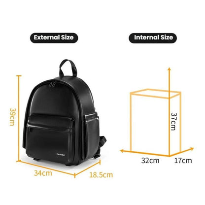 Cwatcun D125 Medium Shoulder Camera Bag Waterproof Casual Photography Backpack(Black) - Backpack by Cwatcun | Online Shopping UK | buy2fix