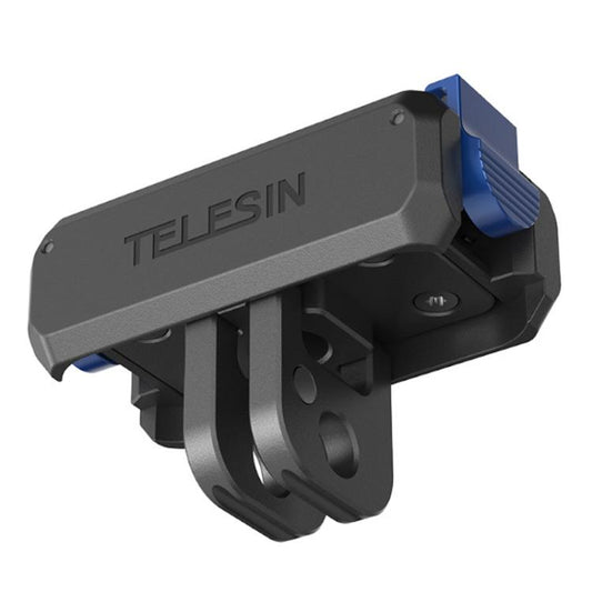 For DJI Osmo Action 3 / 4 / 5 Pro TELESIN Magnetic Adapter Mount(Black) - Mount & Holder by TELESIN | Online Shopping UK | buy2fix