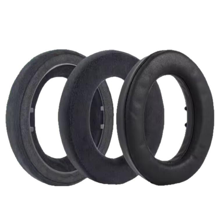 For Sennheiser HD490 Pro / HD490 Pro Plus 1pair Sponge Headphone Cushions Replacement Earpads For Over-Ear Headphones, Spec: Fleece Fabric - Earmuff & Pad by buy2fix | Online Shopping UK | buy2fix