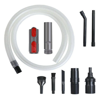 10-in-1 Attachment Set for Dyson V6/V7/V8/V10/V11 Vacuum Cleaners for Crevices, Keyboards, Electronics, and Air Vents(Red Button) - For Dyson Accessories by buy2fix | Online Shopping UK | buy2fix