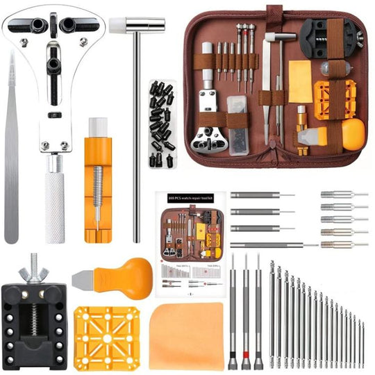 168pcs /Set Watch Repair Battery Replacement Tool Kit(TZ1-042)