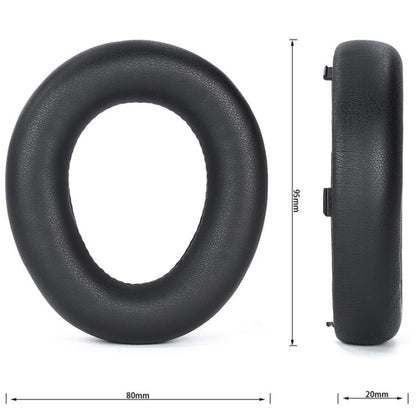 For Beyerdynamic Aventho 300 2pcs Earphone Case Replacement Parts(Black) - Earmuff & Pad by buy2fix | Online Shopping UK | buy2fix