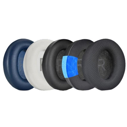 For Anker Space Q45 1pair Ear Muffs Foam Noise Reduction Earmuffs, Spec: Potein Leather Black - Earmuff & Pad by buy2fix | Online Shopping UK | buy2fix
