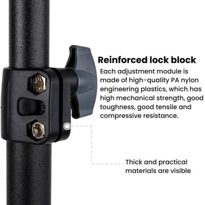 1.7m Multi-Functional Selfie Floor Photography Light Stand Live Streaming Fill Light Stand - Stand by buy2fix | Online Shopping UK | buy2fix