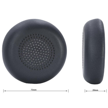 For Logitech Zone 950 2pcs Ear Muffs Headphone Replacement Parts(Titanium) - Earmuff & Pad by buy2fix | Online Shopping UK | buy2fix