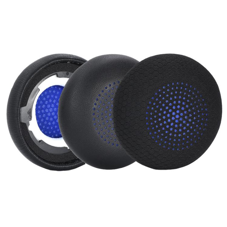 For Anker Powerconf H700 H500 2pcs Headphone Earpads Replacement Headphone Covers, Spec: Protein Leather - Earmuff & Pad by buy2fix | Online Shopping UK | buy2fix