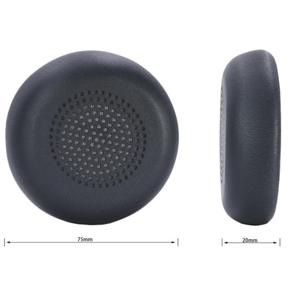 For Logitech Zone Wireless 2pcs Ear Muffs Headphone Replacement Parts(Titanium) - Earmuff & Pad by buy2fix | Online Shopping UK | buy2fix