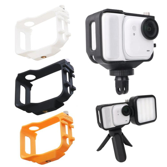 For Insta360 GO Ultra PC Expansion Cage with 1/4-inch Screw Hole & Cold Shoe Mount(Black) - Mount & Holder by buy2fix | Online Shopping UK | buy2fix