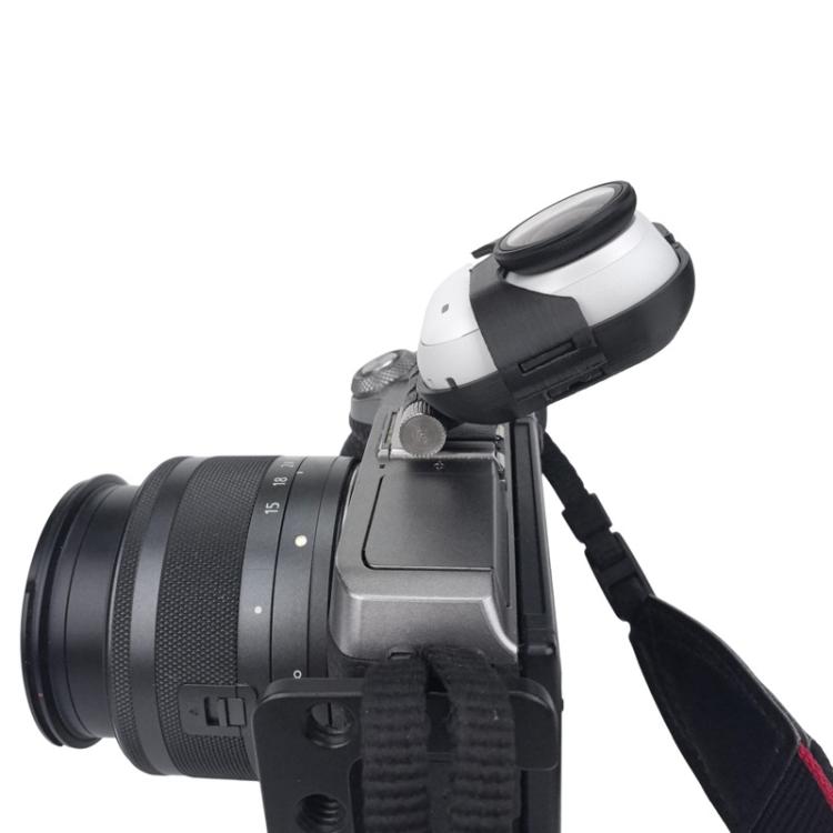 Hot Shoe Mount for Insta360 GO Ultra to DSLR/Mirrorless Cameras Dual Camera Adapter Bracket(Black) - Mount & Holder by buy2fix | Online Shopping UK | buy2fix