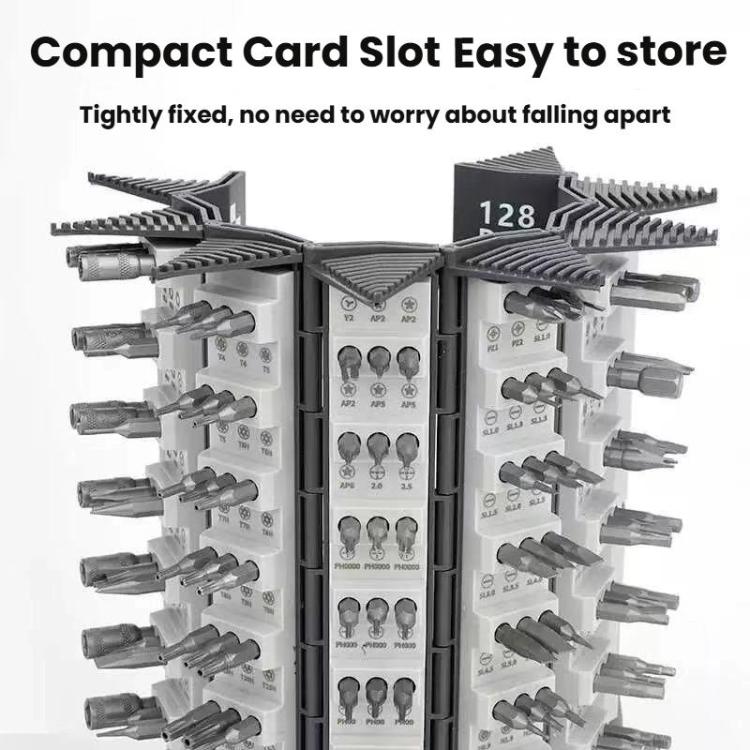 128-In-1 Precision Screwdriver Set With Roll-Up Case Magnetic Repair Tool Kit - Screwdriver Set by buy2fix | Online Shopping UK | buy2fix