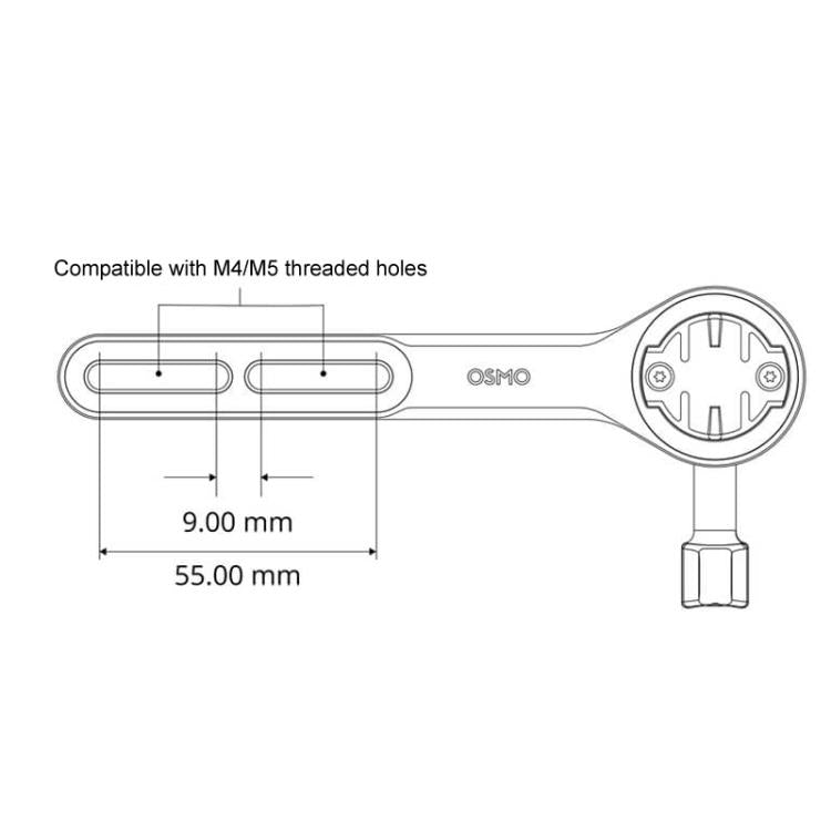 Original DJI Osmo Multifunctional Bike Mount Kit For Integrated Handlebars - Mount & Holder by DJI | Online Shopping UK | buy2fix