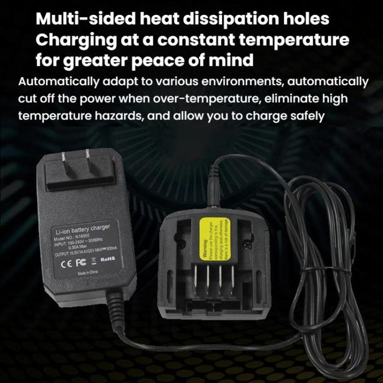 For Black&Decker 12-18V LCS1620 Lithium Battery Charger UK Plug - Charger & Converter by buy2fix | Online Shopping UK | buy2fix