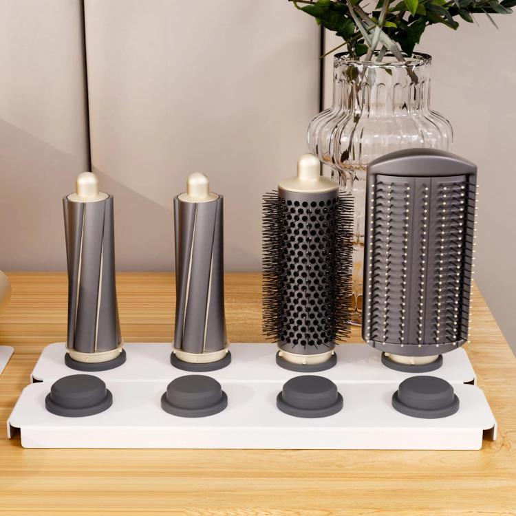 For Dyson Airwrap Styler and Nozzles Modular Desktop Storage Stand, Holds 8 Attachments(Black) - For Dyson Accessories by buy2fix | Online Shopping UK | buy2fix