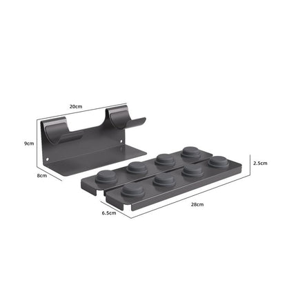 For Dyson Airwrap Styler and Nozzles Modular Desktop Storage Stand, Holds 8 Attachments(Black) - For Dyson Accessories by buy2fix | Online Shopping UK | buy2fix