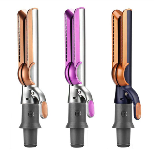Air Straightener Attachment For Dyson Hair Dryer HD01/HD03/HD08/HD15/HD16 Straightening Nozzle(Rose Red+Blue) - For Dyson Accessories by buy2fix | Online Shopping UK | buy2fix