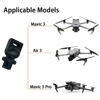 For DJI Mavic 3 2pcs Anti-slip Shock-absorbing Ball Drone Repair(Black) - DJI Mavic Series by buy2fix | Online Shopping UK | buy2fix