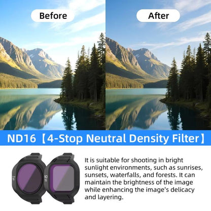 For DJI Mini 5 Pro Drone Magnetic Lens Filters ND64//PL - Lens Filter by buy2fix | Online Shopping UK | buy2fix