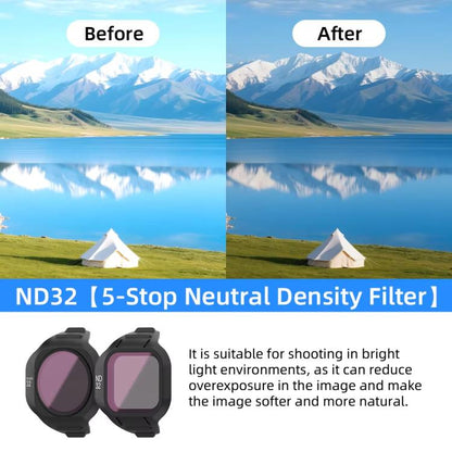 For DJI Mini 5 Pro Drone Magnetic Lens Filters CPL+ND16+ND32 - Lens Filter by buy2fix | Online Shopping UK | buy2fix