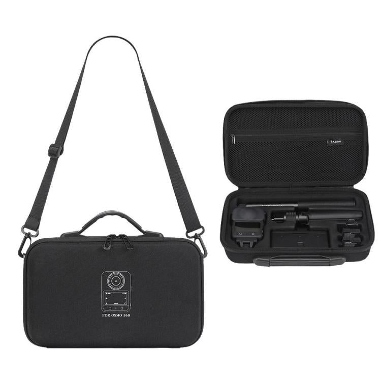 BKano Carrying Case For DJI Osmo 360 Adventure Combo Compatible With Vortex Rotating Handle(Black) - Case & Bags by BKano | Online Shopping UK | buy2fix