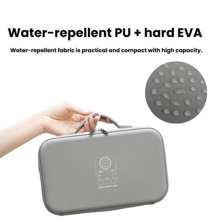 BKano Carrying Case For DJI Osmo 360 Adventure Combo Compatible With Vortex Rotating Handle(Black) - Case & Bags by BKano | Online Shopping UK | buy2fix